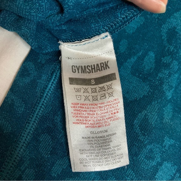Gymshark Adapt Animal Seamless Leggings Size Small Blue - Picture 7 of 7